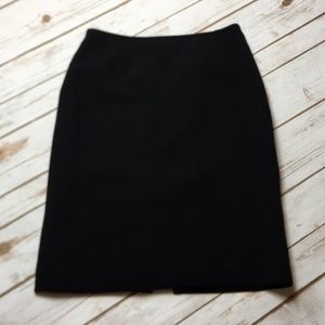 TAHARI Black Pencil Slit Skirt Womens Size 4P NWT Classic professional skirt